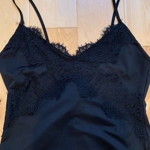 Zara Black Lace Bodysuit
